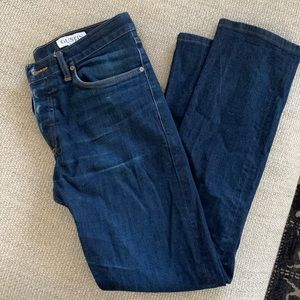 Gustin raw denim pant